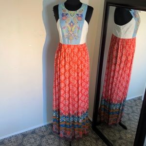 Flying Tomato Multicolor Maxi Dress